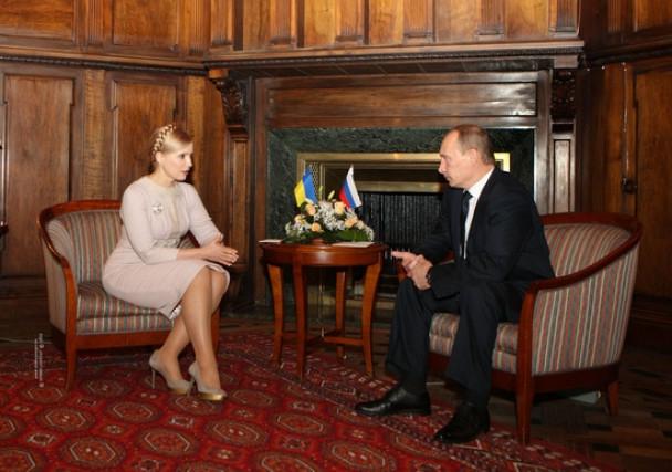 Фан-клуб Юлии - Фото - Одна ОНА - Тимошенко и Путин - Ялта 2009..