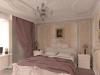Студия интерьера &amp, для классической спальни, Лиловый цвет..